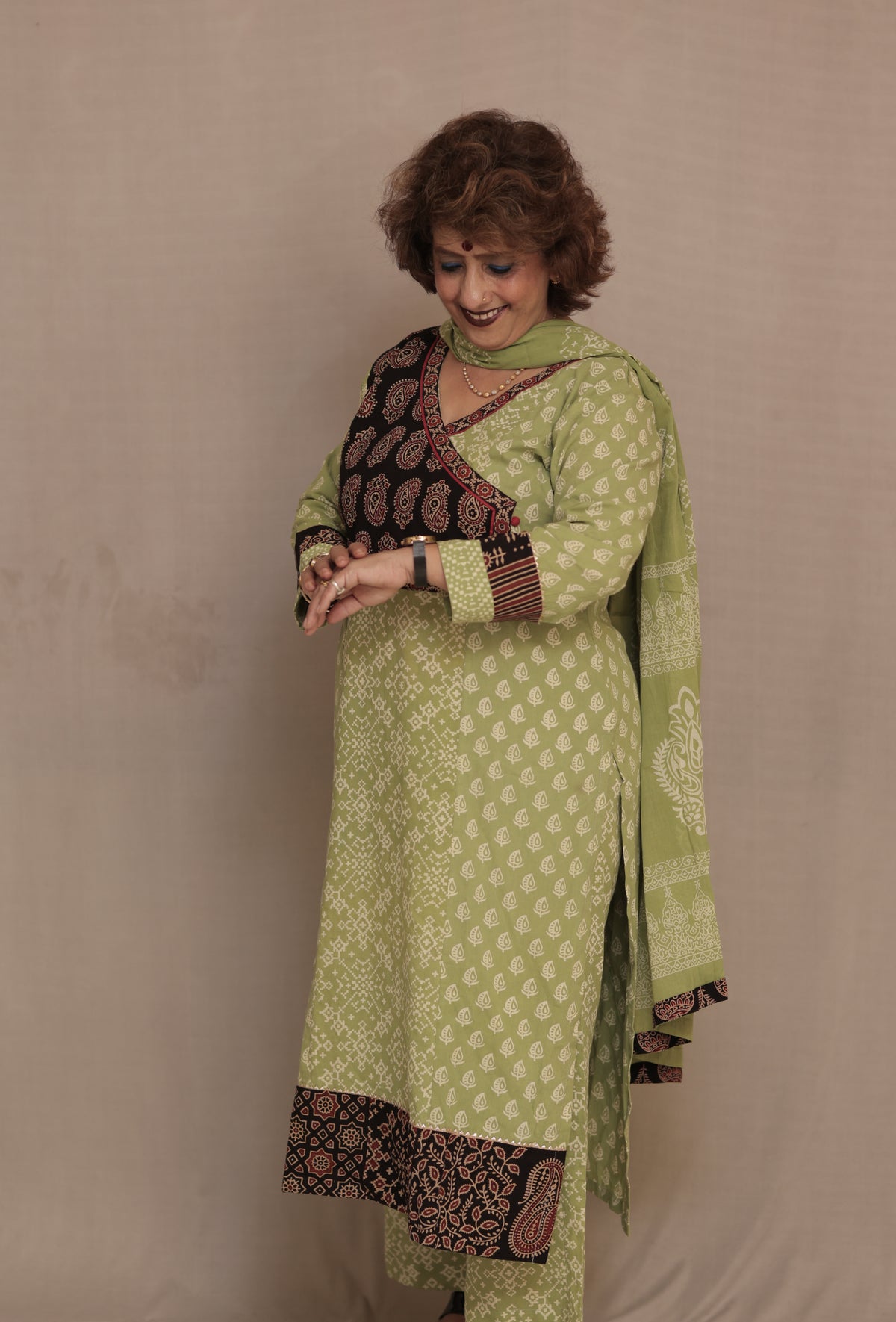 Dabu hand block hand printed