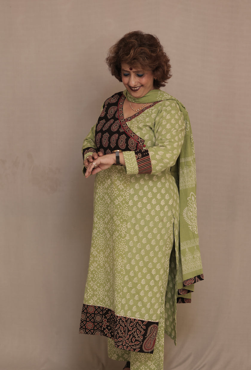 Dabu hand block hand printed