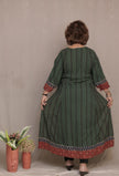 Green Bagh Print Kurta